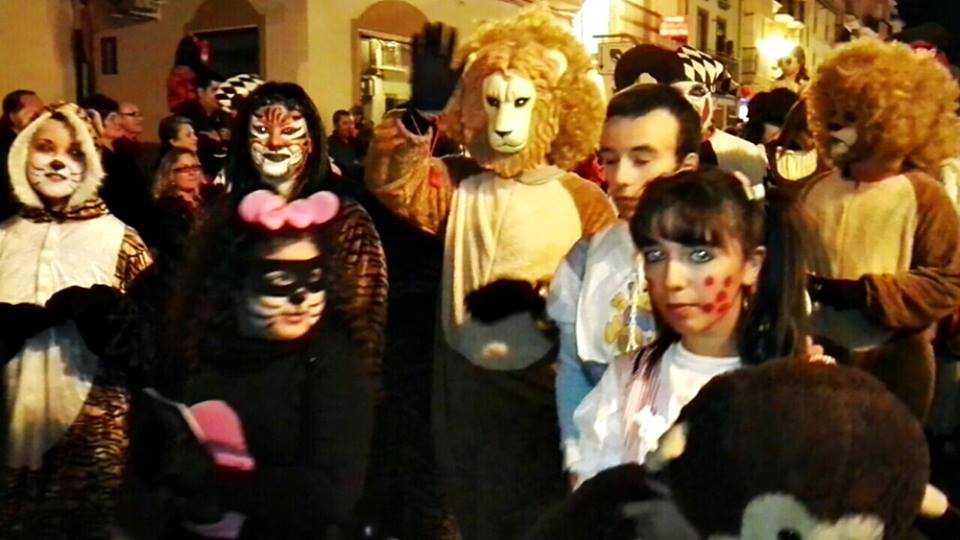 Fotografías de Carnaval en la calle de Cabra